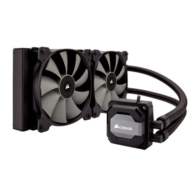 

USCorsair H115i integrated water-cooled CPU cooler (CPU multi-platform / 28CM cold / double 14CM fan / C-Link connection / 5-year warranty