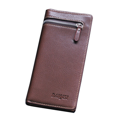 

Men Retro Wallet Card Holder Coin Purse Zip Clutch Handbag Vintage Billfold Bag