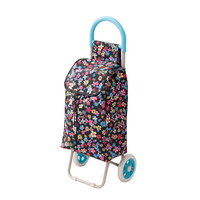 

Donghe DONGHE shopping cart shopping cart folding portable small cart luggage cart trolley cart trailer cart trolley waterproof fabric bold bracket
