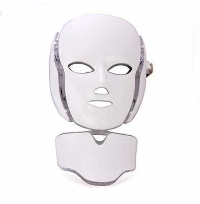 

LED Mask For Face Neck EMS Micro-current Anti Wrinkle Acne Removal Skin Rejuvenation Electric Facial Beauty Machine