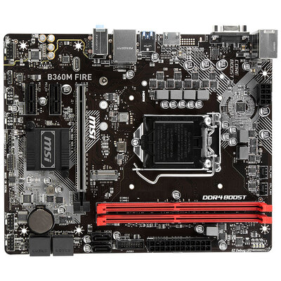 

MSI B360M FIRE Motherboard Intel B360LGA 1151