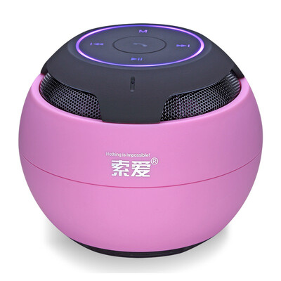 

Sony Ericsson -35 Bluetooth Speaker Wireless PC Subwoofer Audio Player Car Player Outdoor Portable Card Mini Mini Sonic Romantic Powder