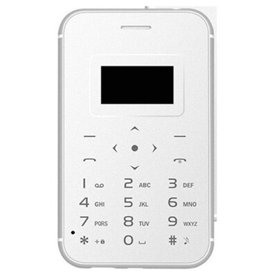 

Smart positioning Ultra Thin Card Mobile FM Radio Low Radiation Mini Pocket Students Personality Children Phone MP3 player