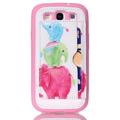 

мити новенький кожа слот для Samsung Galaxy S3 i9300 с позиции телефоны бесплатная доставка по отслеживанию.