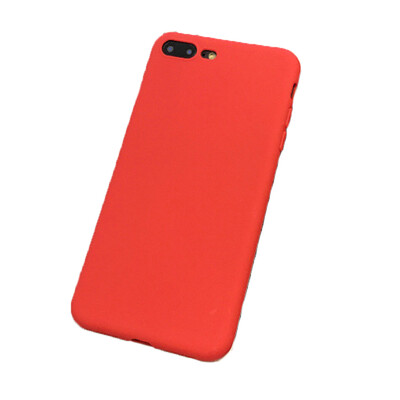 

Iphone7 мобильный телефон оболочка чистый цвет матовый Shell Apple 7plus полный пакет мягкой оболочки простой защитный чехол для iPhone 7 случаев
