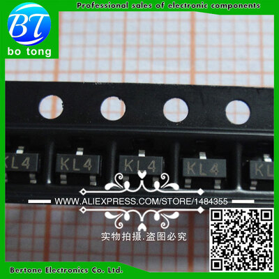 

Free Shipping 500pcs/lot BAT54SLT1G ( Mark code: KL4 ) BAT54S SOT-23 100%new Good quality