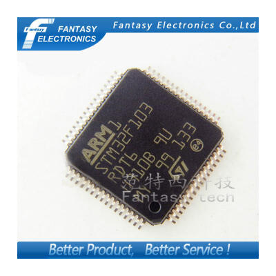 

2PCS STM32F103RDT6 LQFP64 STM32F103 QFP QFP64ARM new&original IC free shipping