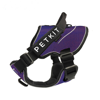 

Petite Explosion-proof chest strap vest dog leash dog chain dog rope collar sapphire blue orange