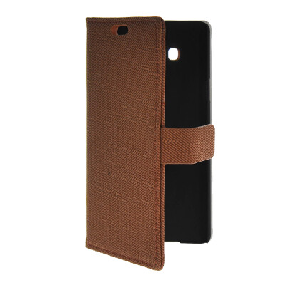 

MOONCASE Slim Leather Side Flip Wallet Card Slot Pouch with Kickstand Shell Back Case Cover for Samsung Galaxy A7 Brown