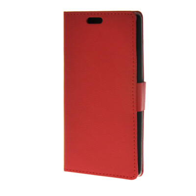 

MOONCASE Leather Side Flip Wallet Card Holder Stand Shell Pouch ЧЕХОЛ ДЛЯ LG G4 Red