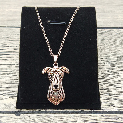 

New Greyhound Necklace Trendy Style Greyhound Pendant Necklace Women Pet Jewellery Fashion Animal Dog Jewellery