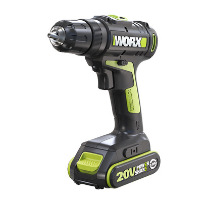

Wick WORX multi-function rechargeable hand drill double battery WU172 electric screwdriver electric screwdriver hardware decoration professional power tools