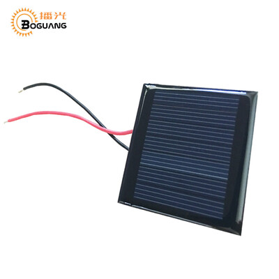 

BOGUANG mini soalr panel 35v 02w Epoxy resin module Polysilicon cell for motor pump LED light battery Education Kit charger