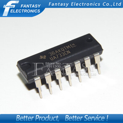 

5PCS UA733CN DIP14 UA733 DIP new&original IC free shipping