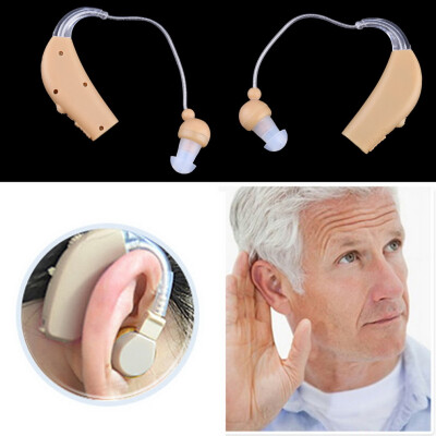 

New Rechargeable Hearing Aids Personal Sound Voice Amplifier Behind The Ear