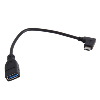 

Reversible USB3.1 Type C to USB 3.0 Female OTG Data Connector Cable Adapter Black