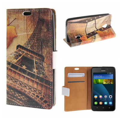 

MOONCASE Huawei Ascend Y635 ЧЕХОЛ ДЛЯ Flip Wallet Card Slot Stand Leather Folio Pouch /a15