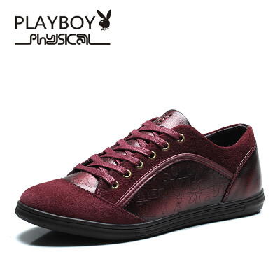 

PLAYBOY brand,Leisure lower-cut sneakers,Retro England style,Men's shoes