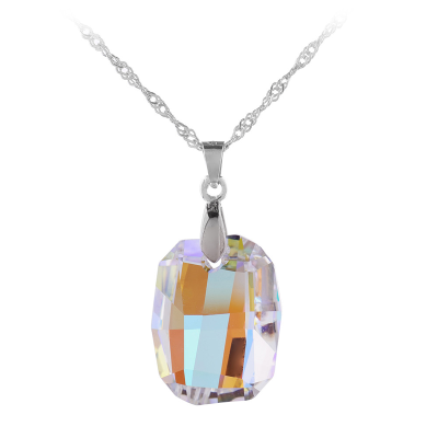 

Aiyaya America and Europen Style High Quality Crystal 10kt Gold Plated Pendant Necklaces Chain