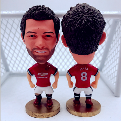 

5 PC Soccerwe Футбольные куклы звезды Marshall Педро Луксор Rushford Smolin Ferguson Футбольная кукольная модель Мини-статуя