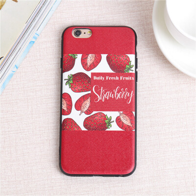 

Милый мультфильм фруктов арбуз клубника мягкий тонкий Чехол для Apple iphone 5 5s se x силиконовый телефона чехол для IPhone 6 7 8
