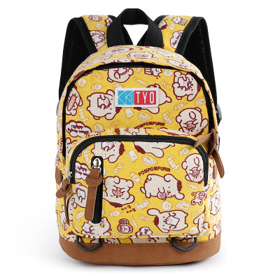 

KIKSTYO childrens school bag 1-4 years old boy girl kindergarten backpack cartoon shoulder travel bag KY-9221-2 yellow puppy