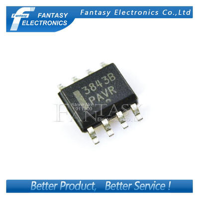 

10PCS UC3843BD1R2G SOP8 UC3843B SOP 3843B SMD UC3843 new and original IC free shipping