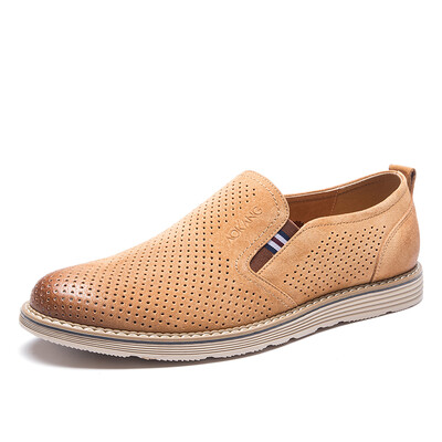 

Aokang Aokang hollow breathable sandals business casual shoes men 183331172 brown 43 yards
