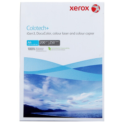 

Xerox Colotech Colorful Paper 200g A4 250 sheets bag