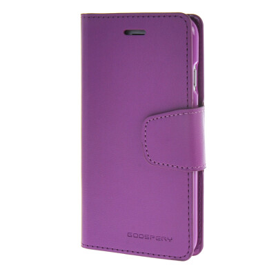 

MOONCASE чехол для iPhone 6 (4.7") PU Leather Flip Wallet Card Slot Stand Back Cover Purple