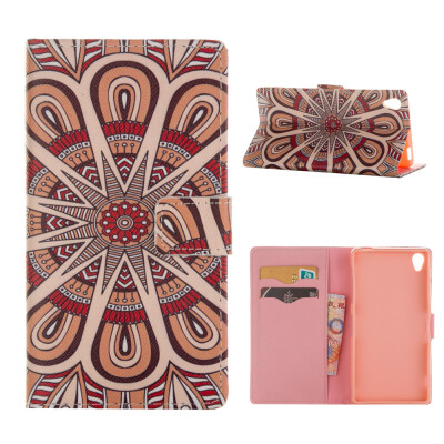 

MOONCASE ЧЕХОЛ ДЛЯ Sony Xperia Z3 Flip PU Leather Fold Wallet Card Slot Kickstand Back [Pattern series] /a02