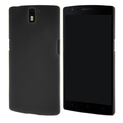 

MOONCASE 1+ OnePlus One ЧЕХОЛ ДЛЯ Hard Rubber Back Protective Black
