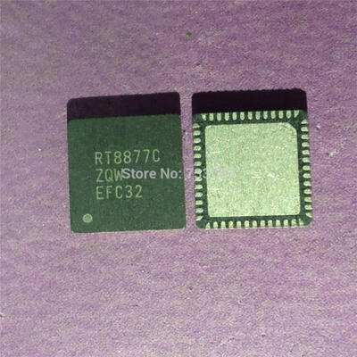 

5pcs/lot RICHTEK RT8877CZQW RT8877C Dual-Output PWM Controller for AMD SVI2 CPU Power Supply