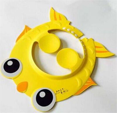 

Baby Kids Children Safe Shampoo Bath Bathing Shower Cap Hat Wash Hair Shield
