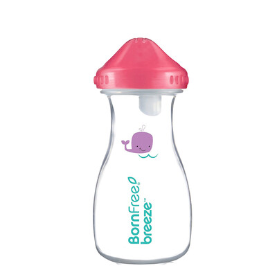 

Imported BornFree 9 ounce baby training cup single only girl models PP cup childrens cup drinking cup cup drinking cup anti-flatulence cup