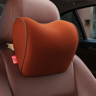 

Nine hundred WY-1805A car headrest car neck pillow pillow memory cotton drive comfort safety car seat car accessories cervical pillow brown