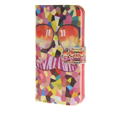 

MOONCASE чехол для iPhone 6 (4.7") Pattern series Leather Flip Wallet Card Slot Stand Back Cover