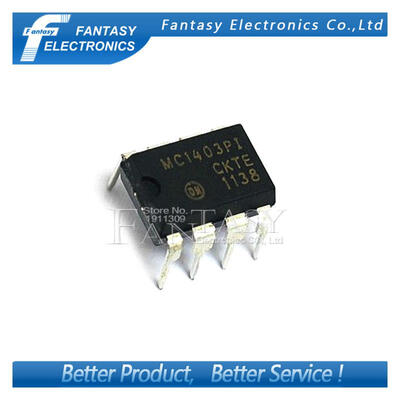 

10PCS MC1403PI DIP8 MC1403P DIP MC1403 new&original IC free shipping