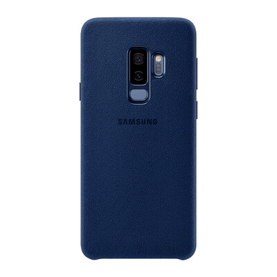 

Samsung SAMSUNG S9 mobile phone shell mobile phone sets original Alcantara protective shell protective cover suede shell blue