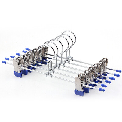 

ETCONY hanger double color stainless steel drying rack 30 only wet&dry clothes hanging adult children non-slip groove clothes support YTL-678