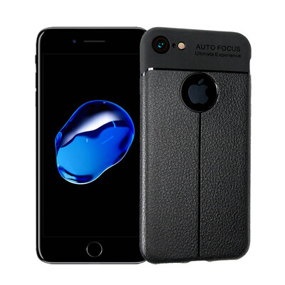 

Ultra Thin Shockproof Armor Cover for IPhone 7 Plus Case Leather Fiber Coque for IPhone 7 Cover Luxury Full Cover Thin TPU case