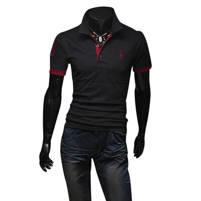 

Zogaa Mens POLO Shirt Fawn Short Sleeve