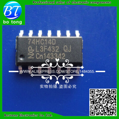 

10PCS 74HC14D 74HC14 SN74HC14D SOP14
