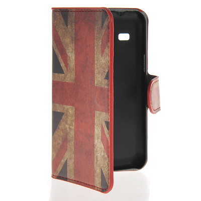 

MOONCASE UK British Flag Leather Side Flip Wallet Card Slot Stand Pouch чехол для Samsung Galaxy Star 2 Plus G350E