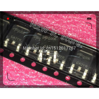 

20pcslot AOD206 D206 TO-252 Free Shipping 100 NEW