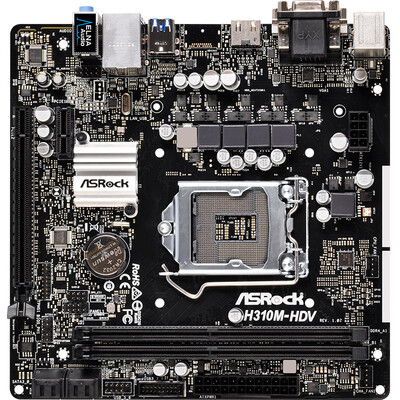 

ASRock H310M-HDV motherboard Intel H310LGA 1151