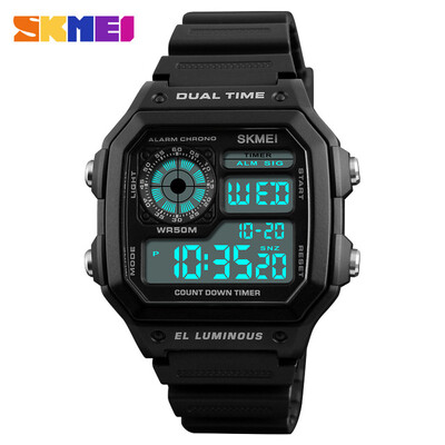 

SKMEI Sport Horloge Mannen Topmerk Luxe Beroemde LED Digitale Horloges Mannelijke Klokken Horloge Relojes Deportivos Herren Uhren