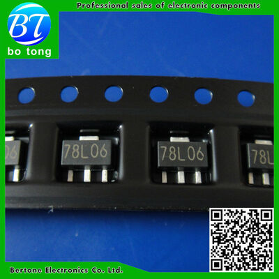 

50PCS free shipping 78L06 6V SOT-89