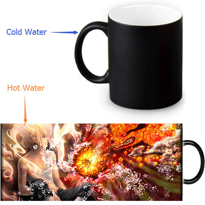 

Naruto 350ml12oz Heat Reveal Mug Color Change Coffee Cup Sensitive Morphing Mugs Magic Mug Milk Tea Cups