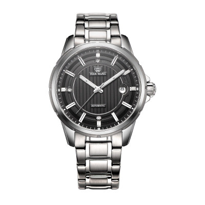 

King of the table (TIANWANG) watch steel belt machine male watch black GS5830S / DB